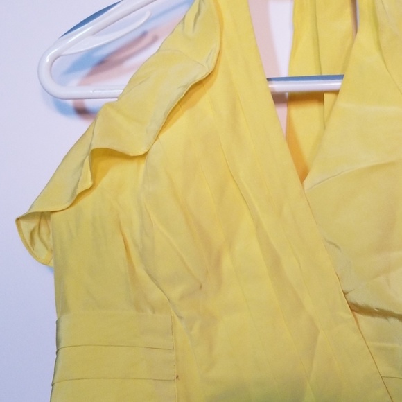 BCBGMAXAZRIA silk halter top - Picture 2 of 3